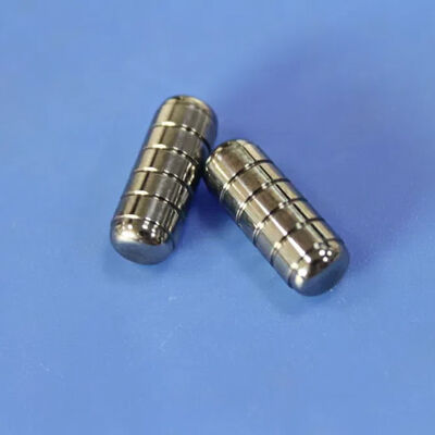Precision Ground Arc Groove Tungsten Carbide Shaft Wear Resistant Tungsten Carbide Grooved Cylinder
